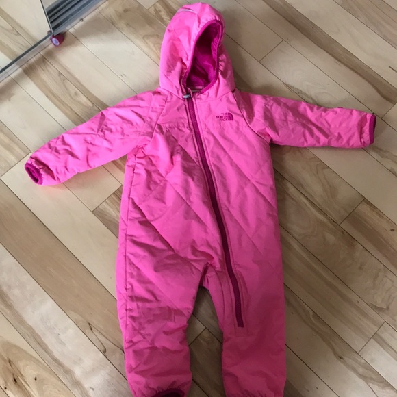 baby girl north face snowsuit